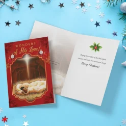 Christmas Cards^African American Expressions Wonders of His Love Christmas Card